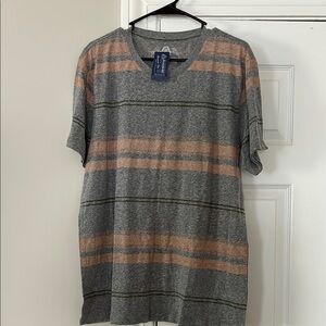 Gray Striped T-Shirt